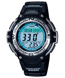 casio Gents Twin Sensor Compass Watch