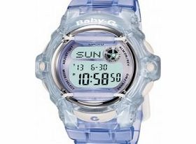 Casio Ladies Baby-G Blue Digital Watch