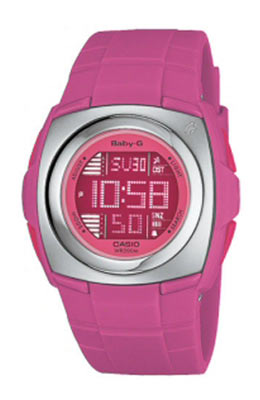 Ladies Baby G Pink Watch BG 1220 4AVER
