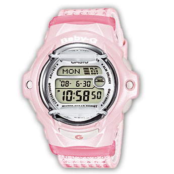 Casio Ladies Baby G Pink Watch BG 169DB 4ER