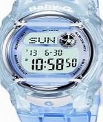 Casio Ladies Baby-G Telememo 25 Blue Digital Watch