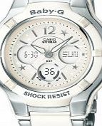 Casio Ladies Baby-G Two Tone Watch