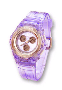 Casio Ladies Baby-G Watch Lilac BG191/6BVER