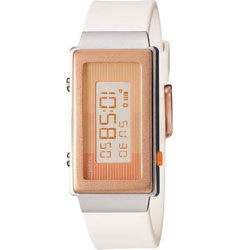 Casio Ladies Futurist Watch Brown LA 2100 5ADR