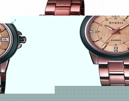 Ladies SHEEN Brown Bracelet Watch