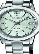 Casio Ladies Sheen Silver Tone Watch with