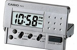LED Digital Travel Clock `CASIO PQ10D-8