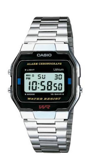 Casio Mens Classic Digital Watch A163WA 1QGF