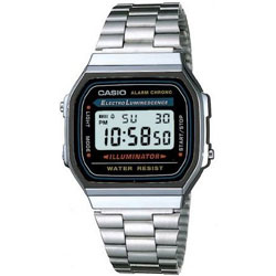 Casio Mens Classic Digital Watch A168WA 1
