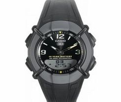 Casio Mens Collection Dual Display Black Watch