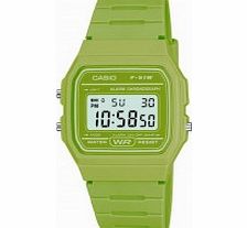 Casio Mens Digital Green Watch