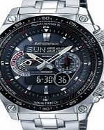 Casio Mens Edifice Wave Ceptor Solar Powered Watch