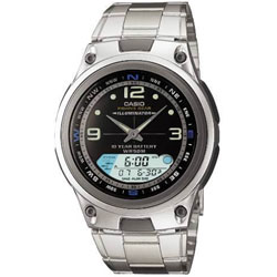 Casio Mens Fishing Timer Moon Age Display Watch