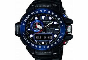Casio Mens G-Shock Blue Black Radio Controlled