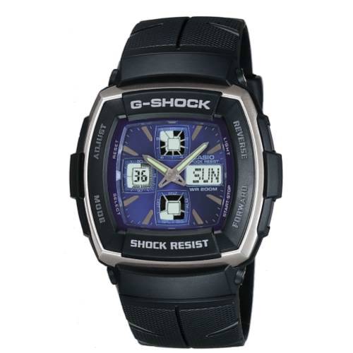 Casio Mens G Shock Blue Dual Function Watch G