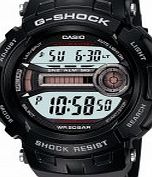 Casio Mens G-Shock Lap Memory 60 Black Digital