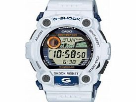 Casio Mens G-Shock White Digital Watch