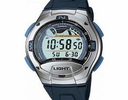 Casio Mens Illuminator Grey Black Digital Watch