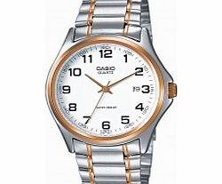 Casio Mens Two Tone Steel Bracelet Watch