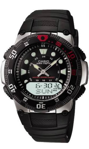 Casio Mens Wave Ceptor World Time Watch WVA