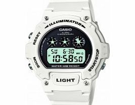 Casio Mens White Chronograph Watch