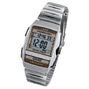 stainless steel illuminator watch