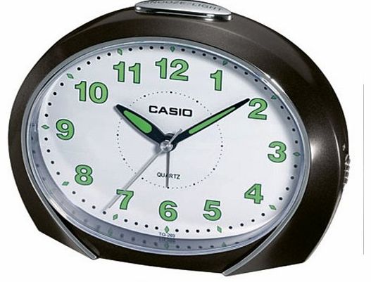 Casio TQ269/1 Wake-Up Timer Clock, Black