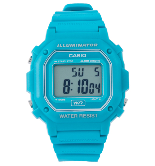 Turquoise Retro Illuminator Watch from Casio