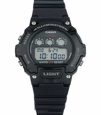 Casio Unisex Black Illuminator Watch
