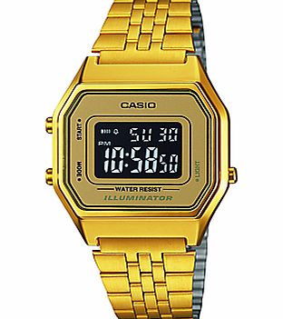 Casio Unisex Digital Stainless Steel Bracelet
