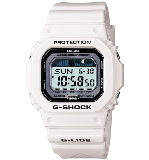 Casio White G-Lide G-Shock Protection Watch from Casio - review