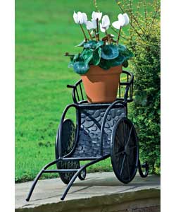 cast Iron Wheelbarrow Planter