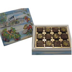 Castelanne 25 Chocolate Fondants with Muscadet