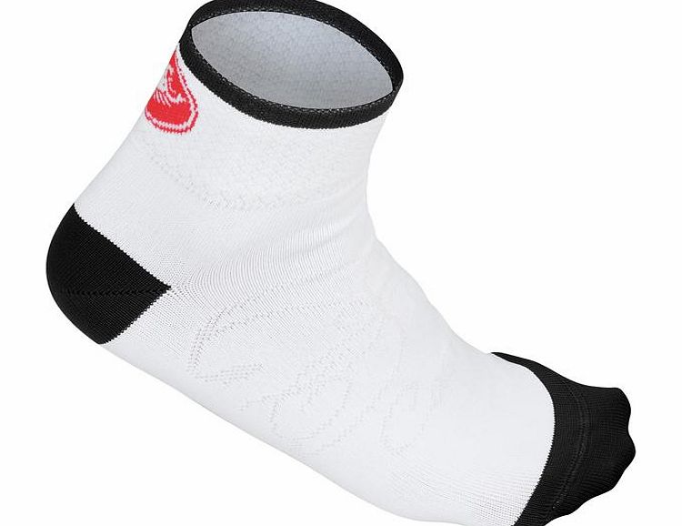 Castelli Amore Sock White and Black