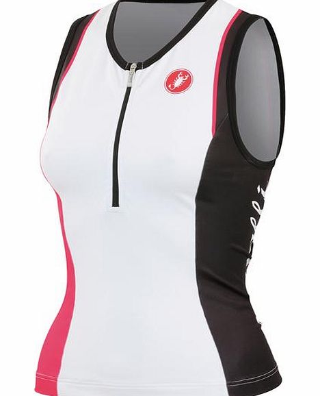 Castelli CORE WOMENS TRI SINGLET TOP White