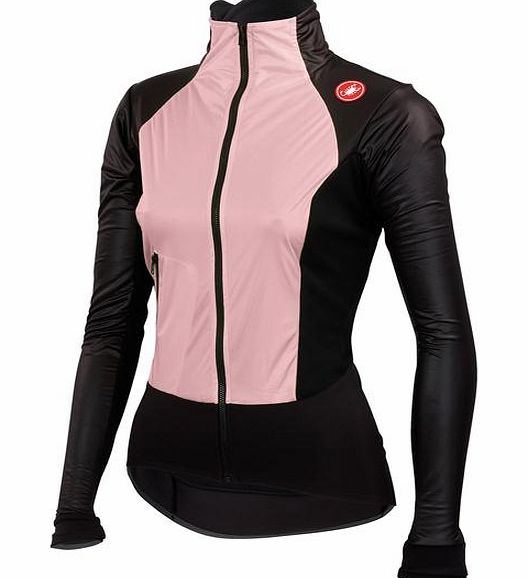 Castelli Cromo Light Womens Jacket in Black and