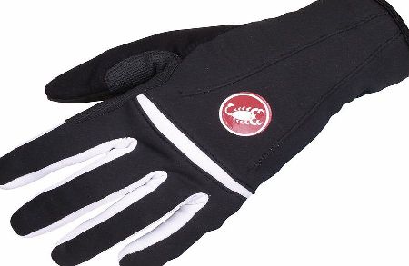 Castelli Cromo Womens Glove Black and Rose - Large