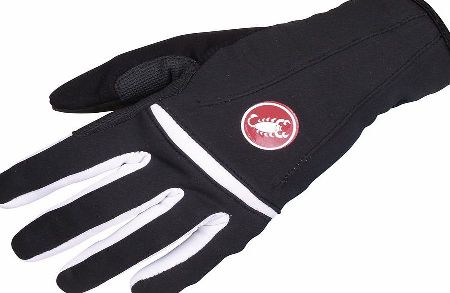 Castelli Cromo Womens Glove Black and Rose - Small