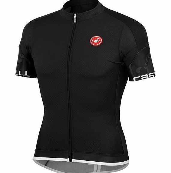 Castelli Entrata Short Sleeve Full Zip Jersey in