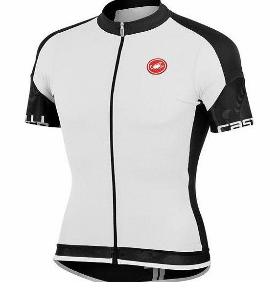 Castelli Entrata Short Sleeve Jersey Full Zip in