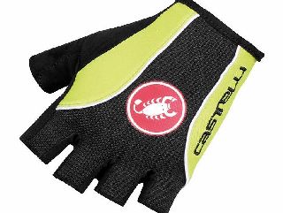 Castelli Free Glove Black and Lime