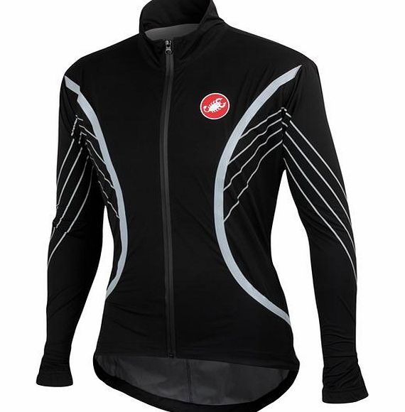 Castelli Misto Waterproof Jacket in Black