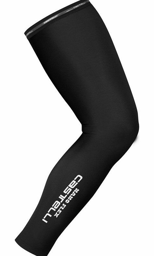Castelli Nano Flex Leg Warmer in Black