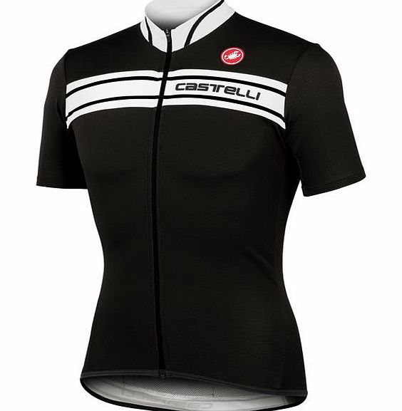 Castelli Prologo 3 Short Sleeve Jersey Black and