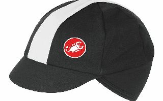 Castelli Risvolto Winter Cap Black and White