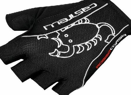 Castelli Rosso Corsa Glove Black - X Large Black
