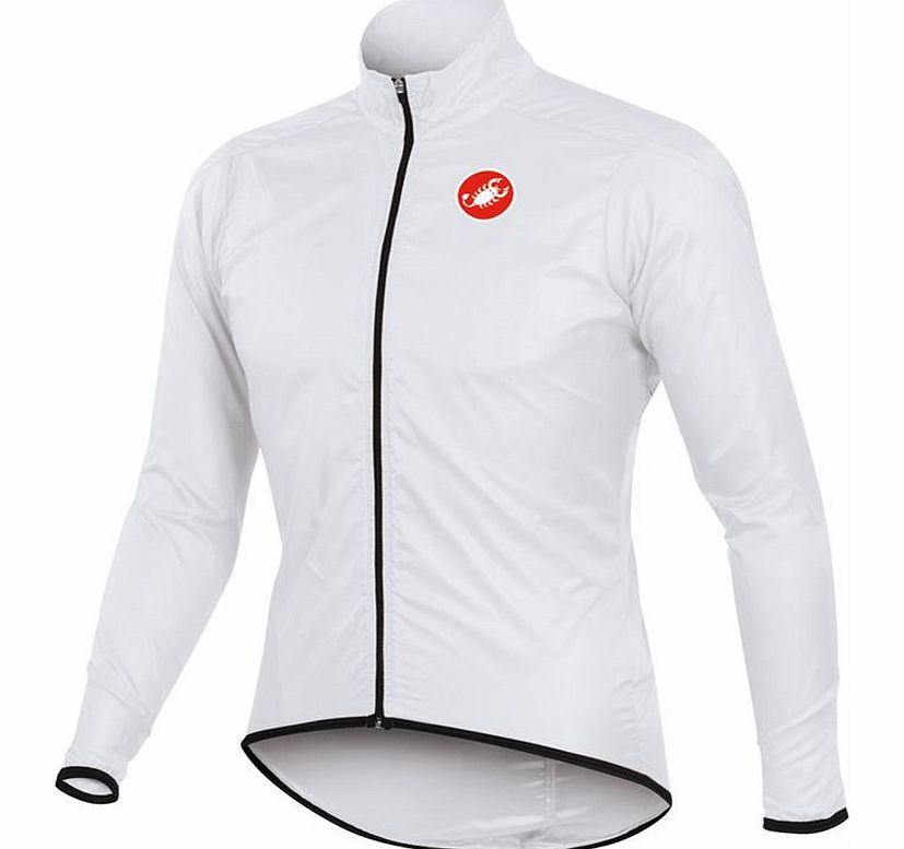 Castelli Squadra Long Sleeve Jacket White
