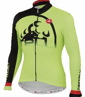 Castelli Sublime Jersey Long Sleeve Yellow