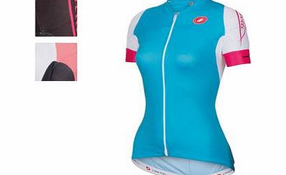 Castelli Womens Certezza Fz Short Sleeve Jersey