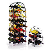 Castello 5 bottle Chrome Wine Rack